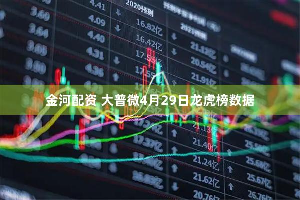 金河配资 大普微4月29日龙虎榜数据