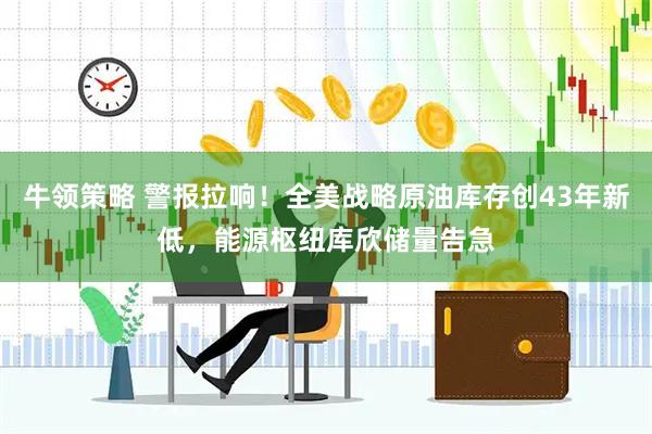 牛领策略 警报拉响！全美战略原油库存创43年新低，能源枢纽库欣储量告急